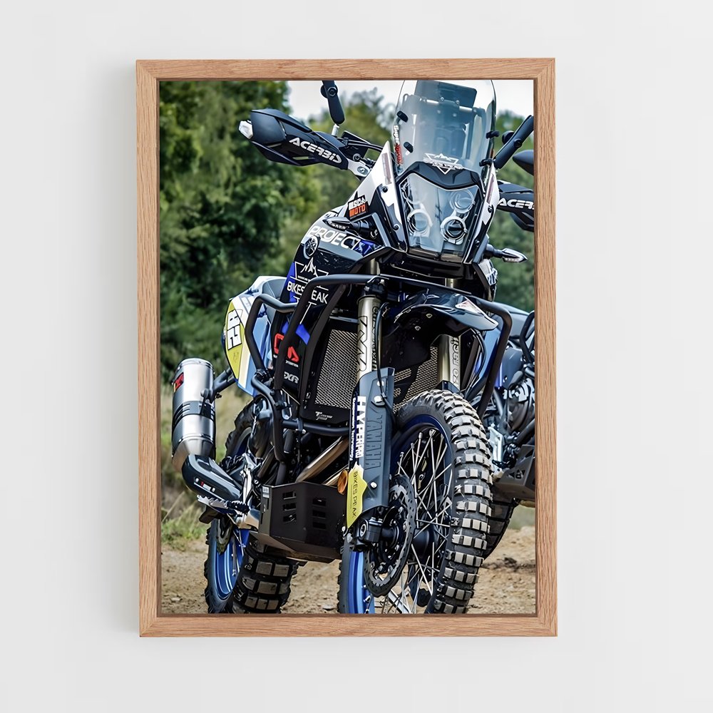 Poster Tenere Resplendissant – affiche Yamaha (vue 4)